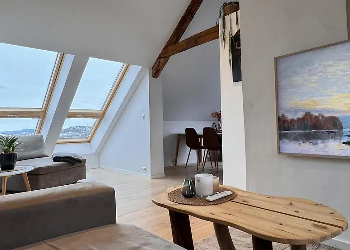 Modern 3-bedroom With A View Leilighet Trondheim